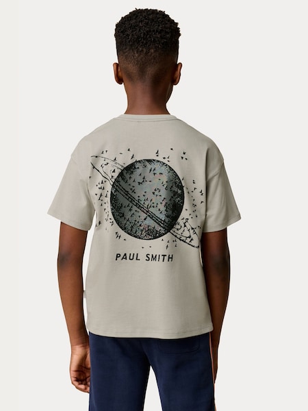 Boys Oversized Short Sleeve Iconic Print T-Shirt (N72750) | £38