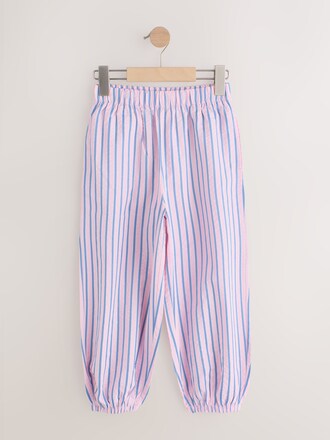 Pink/Blue Striped Hareem Trousers (3-16yrs)