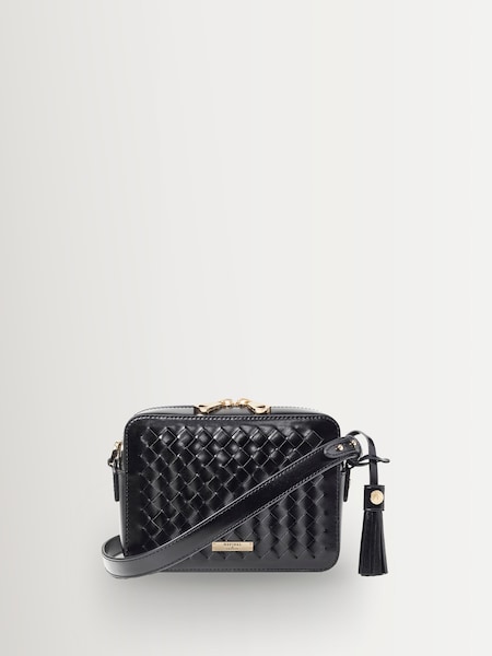 Black Camera Bag Pnt Slot Weave (V25412) | £350