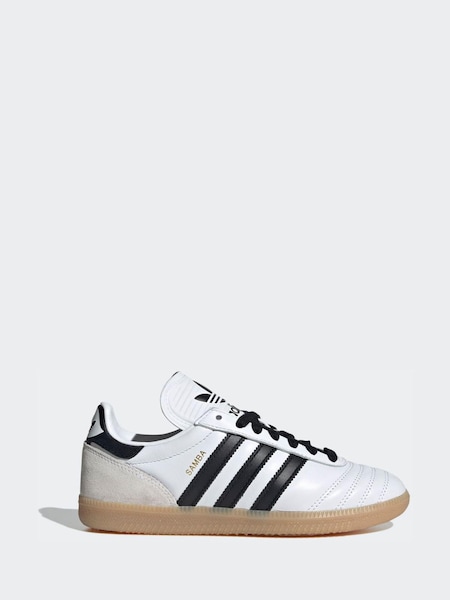 White/Black Samba JP Junior Trainers (V28944) | £75
