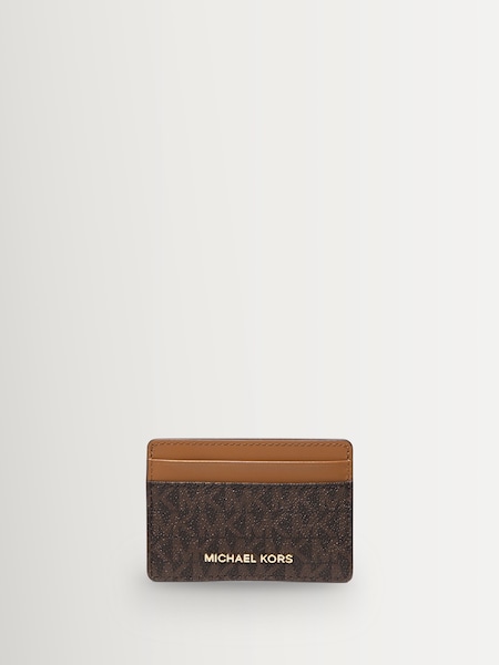 Brown Jet Set Card Holder (V35115) | £50