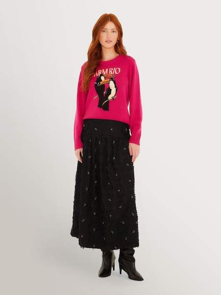 Pink Tucan Knit Sweater (V42861) | £280