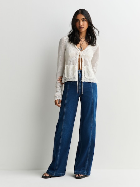 Blue - Libre Wide Leg Jeans