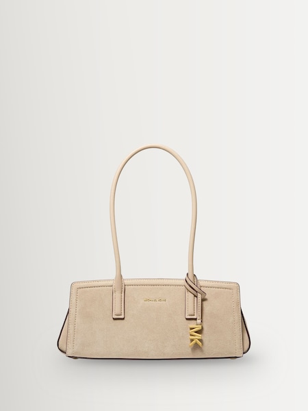 Cream - Laila Small East West Shoulder Tote Bag