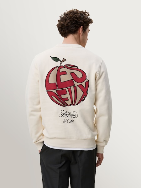 Natural - Regular Orchard Back Graphic Sweatshirt