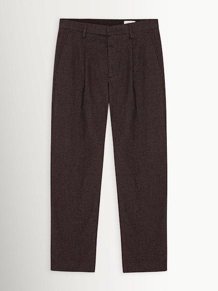 Brown - Regular Bill Regular Taper Trousers