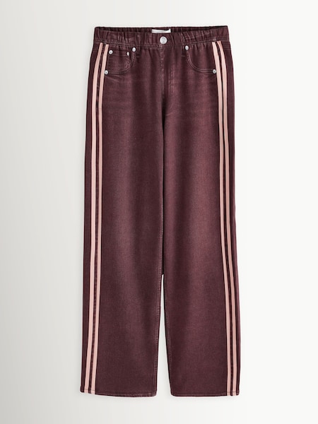 Brown - Miramar Terry Track Pull On Joggers