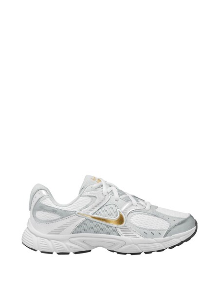 White Grey Gold Youth V5 Runner Trainers (W21579) | £55