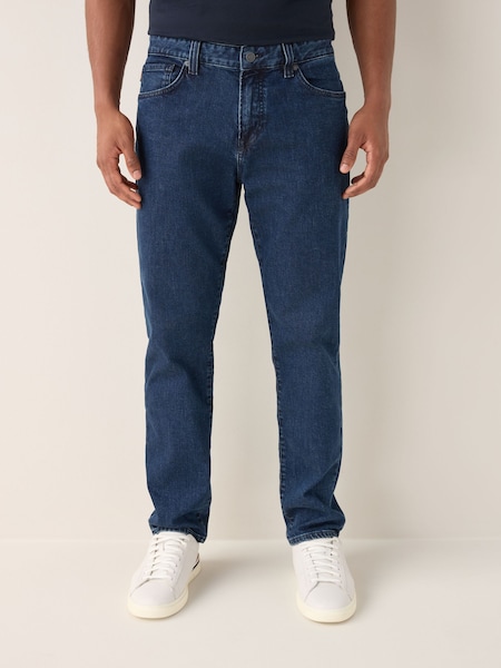Blue Regular Fit Maine Stretch Denim Jeans (W23111) | £99