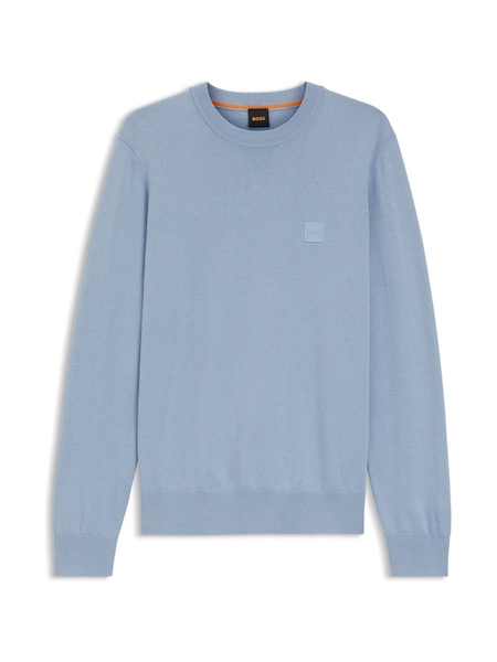 Blue Kanovano Crew Neck Logo Sweat Top (W23174) | £119