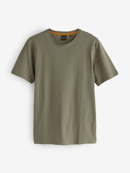 Green Relaxed Fit Tales Logo T-Shirt (W23227) | £45