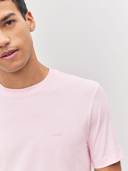 Pink Regular Fit Thompson Logo T-Shirt (W23246) | £59