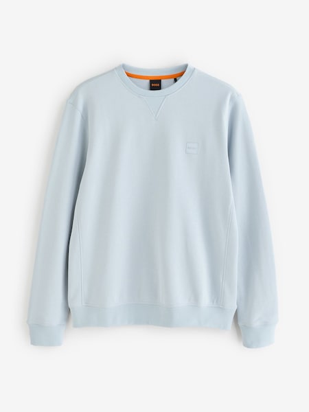 Grey Westart Crew Neck Logo Sweat Top Jumper (W23247) | £99