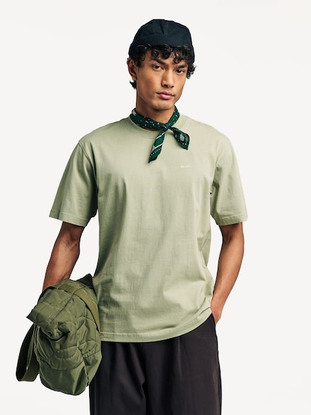 Green Adam Embroidered Logo T-Shirt (W23279) | £60