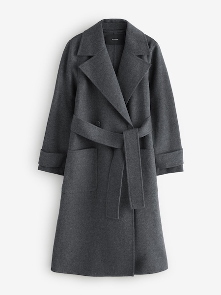 Grey Arline Coat Face Cashmere Coat (W23623) | £1,245