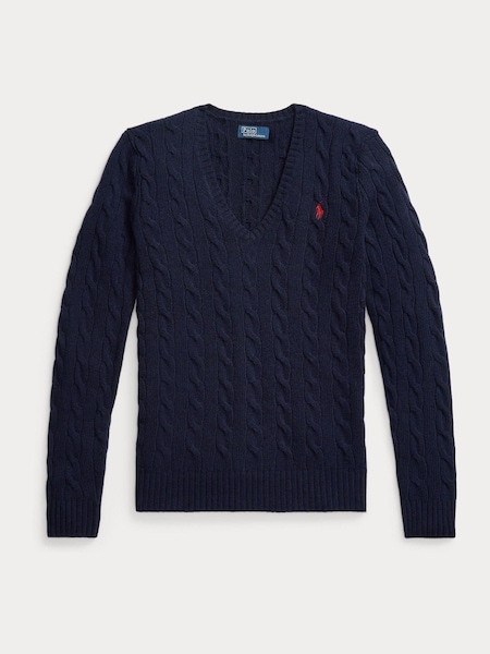 Blue Kimberly Long Sleeve Pull Over Jumper (W23678) | £225