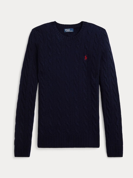 Blue Julianna Long Sleeve Pull Over Jumper (W23717) | £225