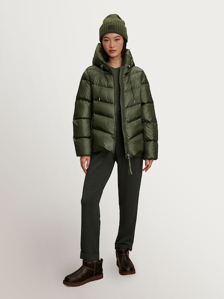 Green Madelina Lightweight Down Coat (W24920) | £400