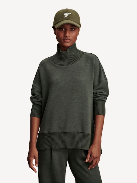 Green Barker High Neck Sweatshirt (W24928) | £135