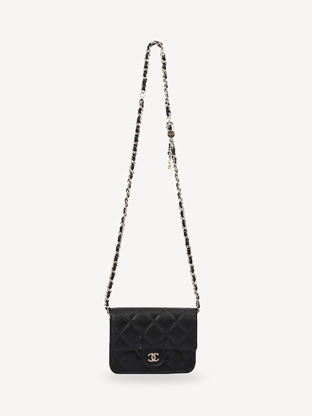 Mini Chanel Belt Black Bag (W25610) | £2,695