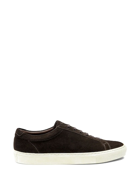 Suede Derby Brown Sneakers (W30615) | £170