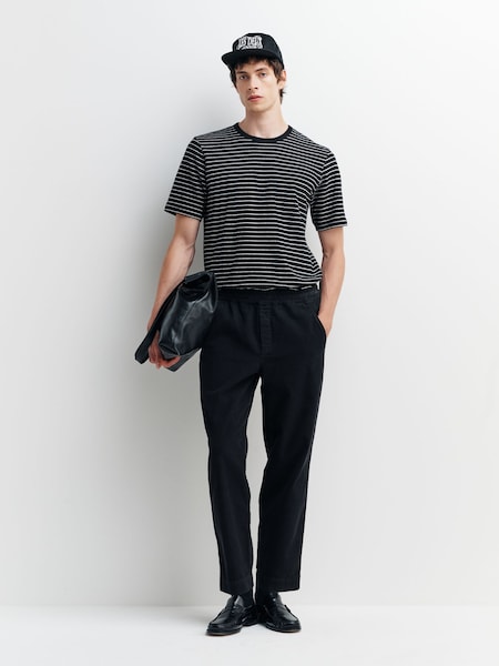 Black Drawcord Assembly Trousers (W30694) | £145