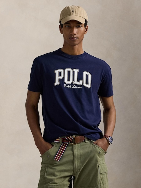 Blue Big Logo T-Shirt (W32272) | £100