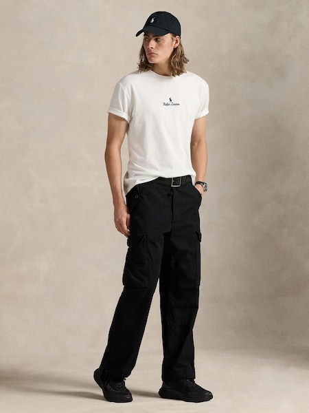 White Script Logo T-Shirt (W32274) | £90