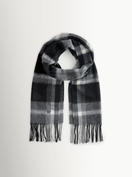 Black CATONE Stole Square Scarf (W35384) | £185