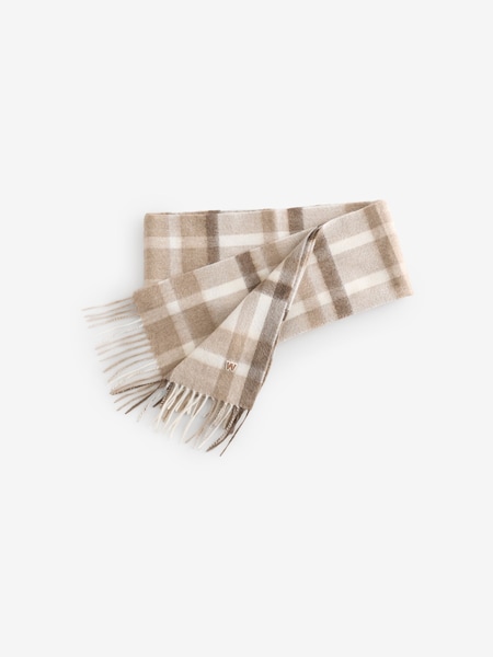 Cream CATONE Stole Square Scarf (W35385) | £185