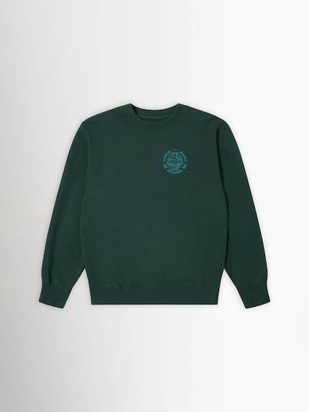Grey Edwin Music Channel Crewneck Sweatshirt (W35449) | £120
