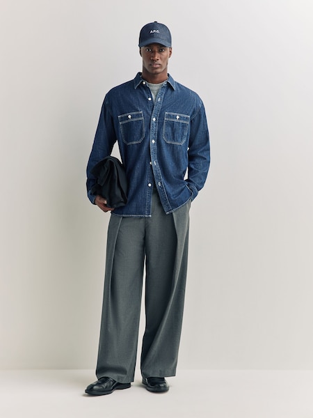 Blue Denim Work Shirt (W35453) | £110