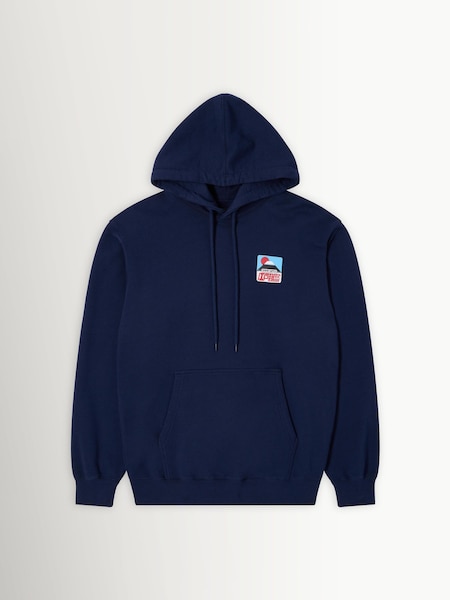 Blue Sunset On Fuji Hoodie (W35456) | £145
