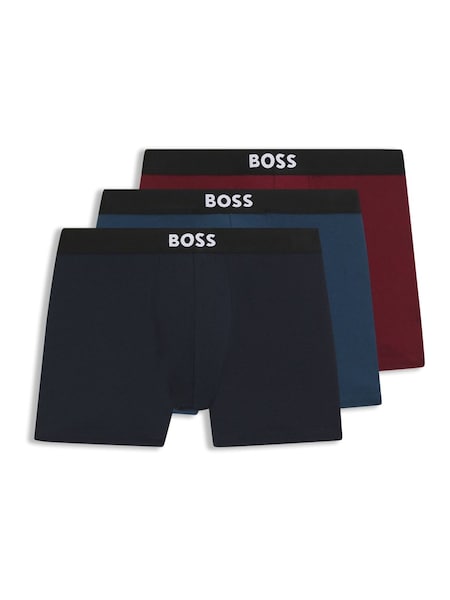 Black One Logo Boxers 3 Pack (W36731) | £45