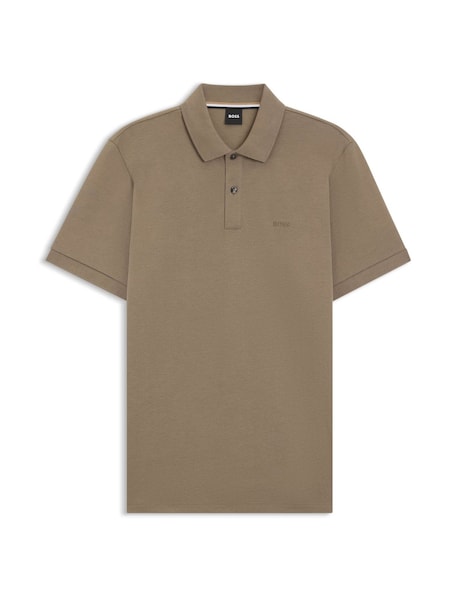 Brown Regular Fit Pallas Logo Polo Shirt (W36757) | £99