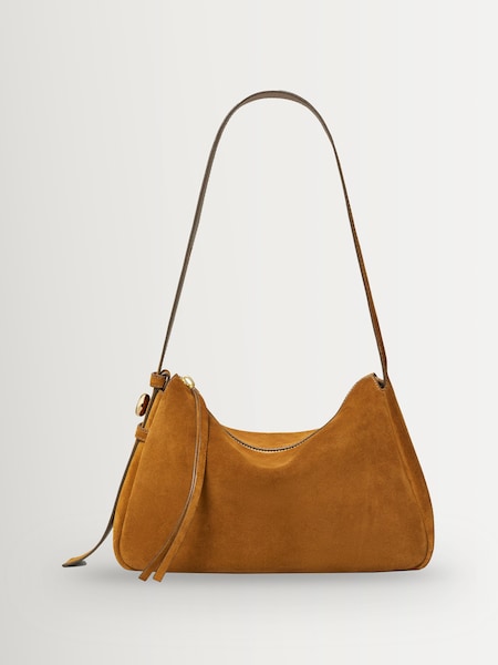 Brown Romy Leather Shoulder Bag (W44212) | £425