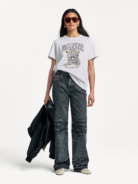 Black Stretch Future Denim Izey Jeans (W46438) | £285