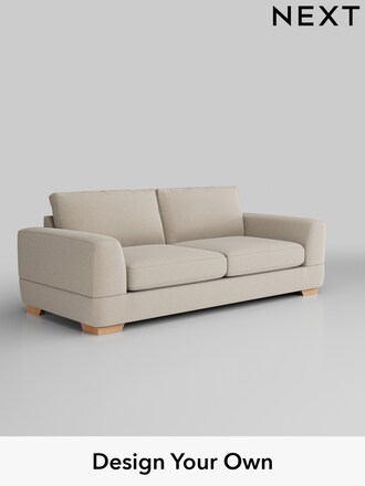 Clayton in Tweedy Blend Easy Clean Oyster