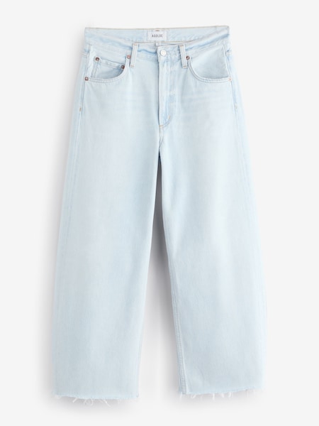 Blue Low Curve Fray Jeans (W53830) | £320