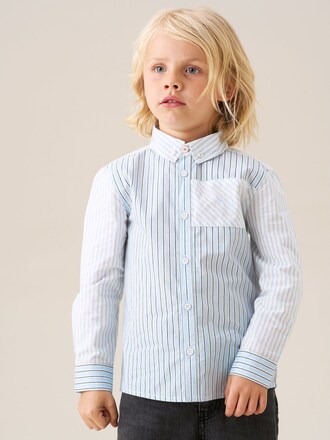 Angel & Rocket Blue Nathan Cut & Sew Shirt