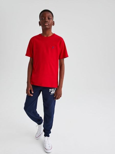 Red Jersey Short Sleeve T-Shirt (W65868) | £40 - £45