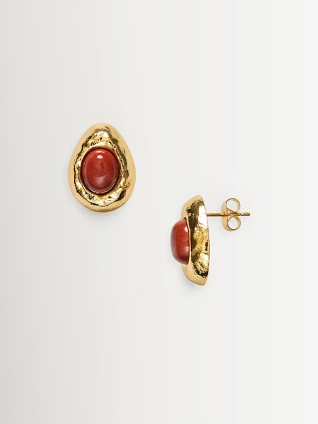 Gold Plated Cherry On Top Earrings (W66710) | £95
