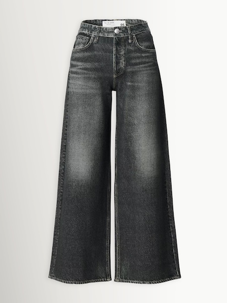 Black Mirimar Sofie Wide Leg Jeans (W84270) | £285