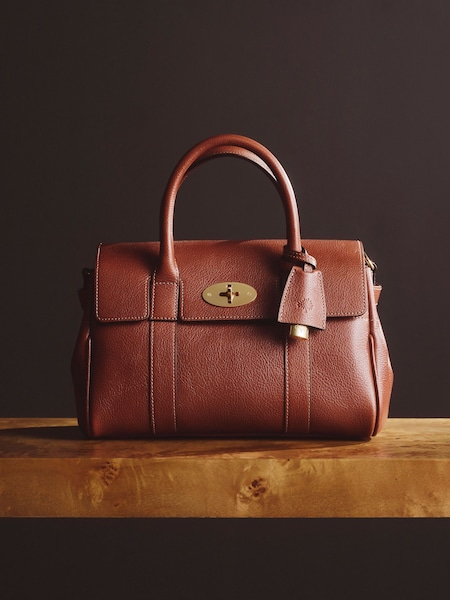 Oak Small Bayswater Satchel Bag (W86341) | £1,095