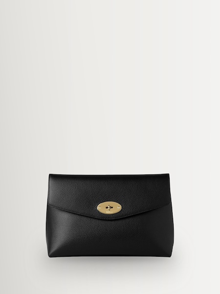 Black/Gold Large Darley Pouch Bag (W86351) | £395