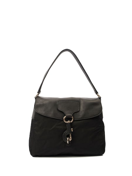 Prada Black Nylon Shoulder Bag (Y02376) | £325
