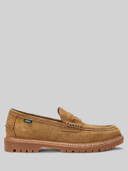 Desert Tan Jett Penny Shoes (Y20573) | £235