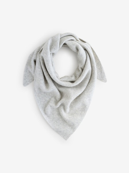 Grey Raxow Triangle Scarf (Y26143) | £90