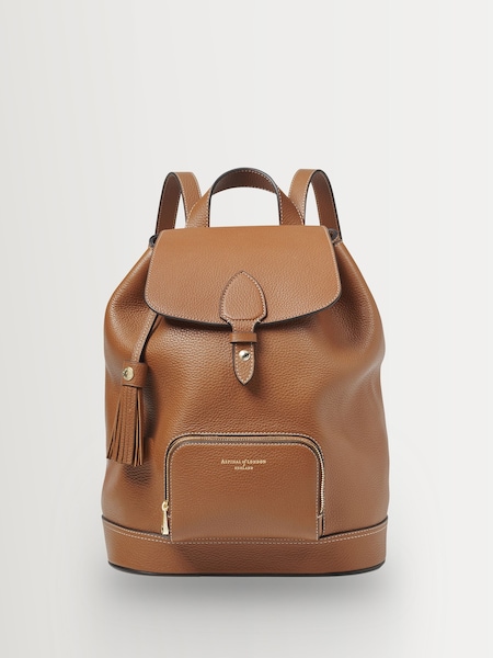 Brown Hudson Backpack Small Pebble (Y29213) | £550