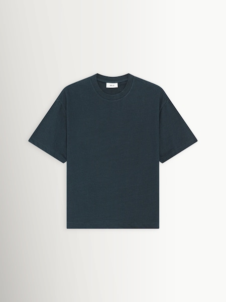 Blue - Regular David Boxy Fit T-shirt